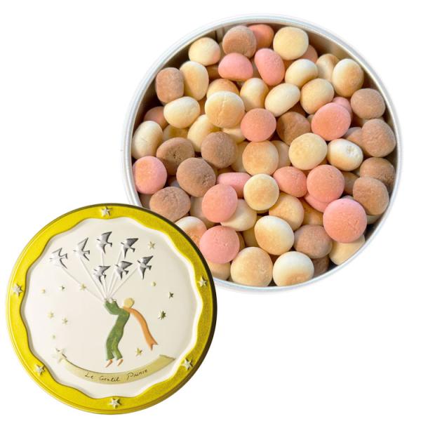 【たまごボーロ缶】プリンス缶【MPN:90203】クッキー缶 ではなく たまごボーロ缶 3色MIX缶...