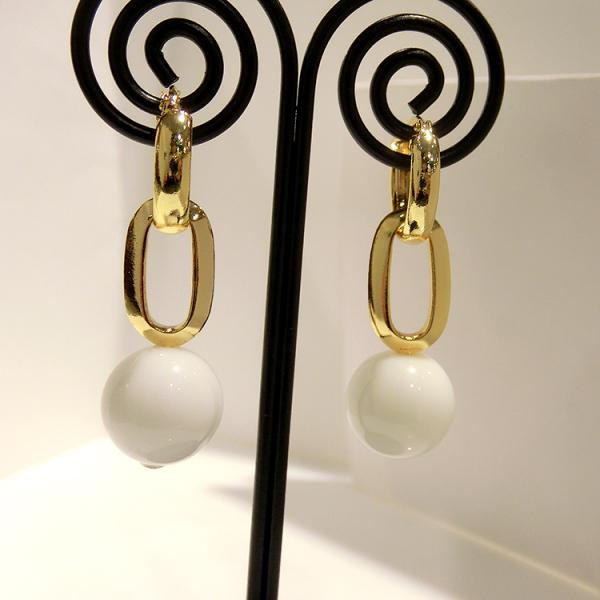 フープピアス K18コーティング １AR by UNOAERRE ピアス インパクト ボリューム Y...