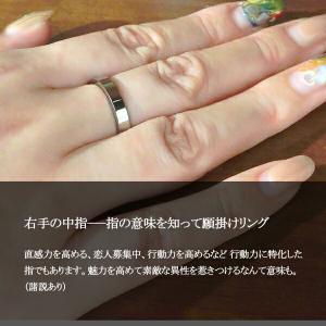 ペアリング チタン 金属アレルギー レッドライ...の詳細画像4
