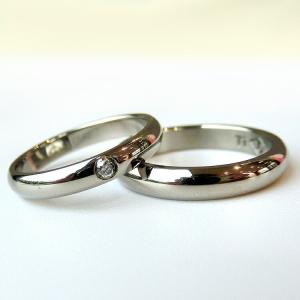 純チタンリング 金属アレルギー対応 ペアリング