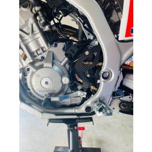 CRF250L CRF250RALLY カーボン スプロケットガード スプロケットカバー
