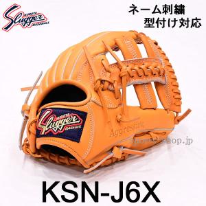 久保田スラッガー あすつく KSN-J6 少年軟式用 オレンジ C-1116