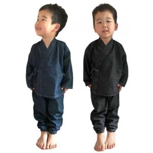 祭り 衣装 子供 お祭り衣装 祭り用品 子供用 紺色 6点セット 0〜3号 80