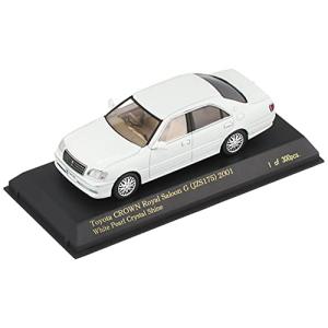 CARNEL 1/43 トヨタ クラウン ロイヤルサルーンG (JZS175) 2001 White