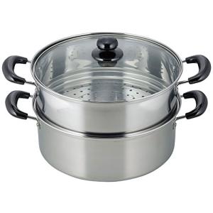 神子島製作所 桃印 角型蒸器 22cm2段 18-0ステンレス 日本 AMS69222 2mvetro Amazon｜神子島製作所 桃印 角型蒸器 22cm2段 18-0ステンレス 日本