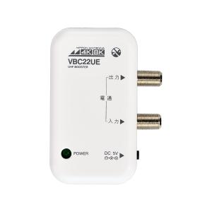 日本アンテナ 4K8K対応 卓上型ブースター 地デジ増幅 33dB型 2出力