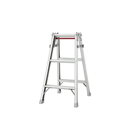 長谷川工業(Hasegawa) はしご兼用脚立(ワンタッチバー付) 3段 RD-09b (0.81m...