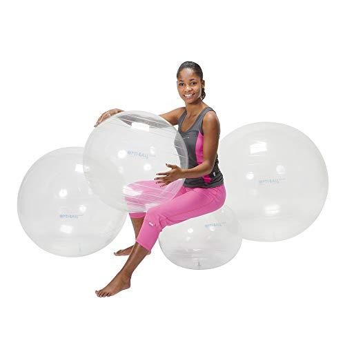 GYMNIC(ギムニク) オプティボール 75 透明 【Wアクションポンププレゼント】 LP-967...