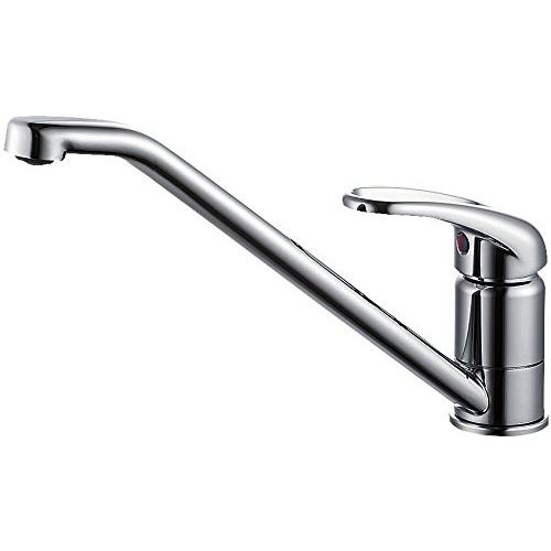 SANEI シングルワンホール混合栓 キッチン用 泡沫吐水 取付けはボルト式 寒冷地用 K87110...