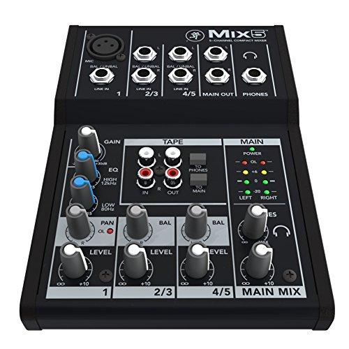 MACKIE マッキー 超コンパクトアナログミキサー MIX5 国内正規品