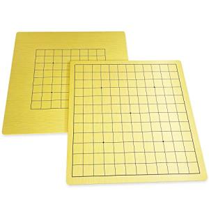 囲碁セット 訳ありの木製9路盤セット（プラ碁石椿）【囲碁将棋専門店の