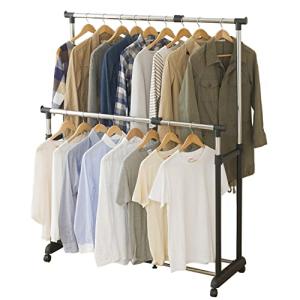 業務用ハンガーラック ストロンガー 幅126cm 耐荷重100kg 頑丈 丈夫