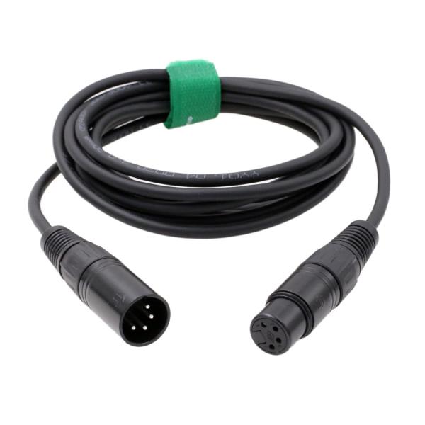 HangTon 4ピン XLR オス-メス XLR 4ピン マイク レコーダー ミキサー ヘッドホン...