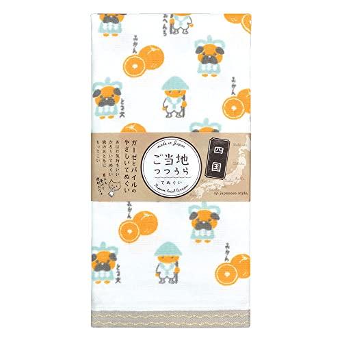 日繊商工 japanese style ご当地つつうらうら てぬぐい 四国(2) TU-715
