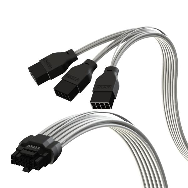 LINKUP - AVA PCIE 5.0 16Pin (12+4) 高電流電源ケーブル | 16A...