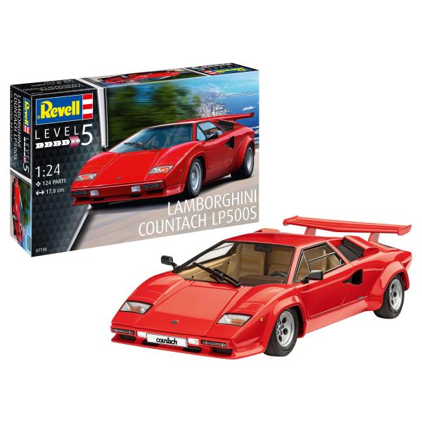 ドイツレベル(Revell) 1/24 ランボルギーニ カウンタック LP500S プラモデル 組立...