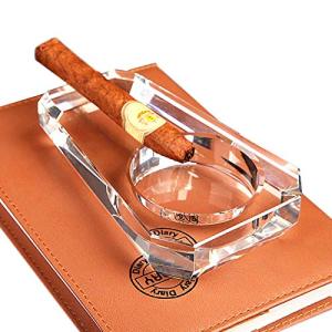 シガー 灰皿 葉巻 クリスタル 葉巻用灰皿 K9クリスタル 透明 MDM(透明