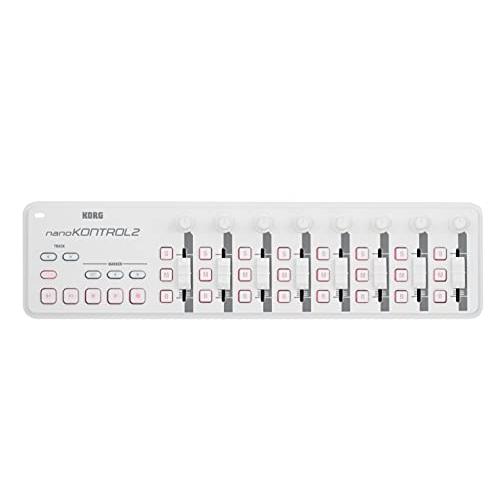 KORG(コルグ) 定番 USB MIDIコントローラー nanoKONTROL2 WH ホワイト ...