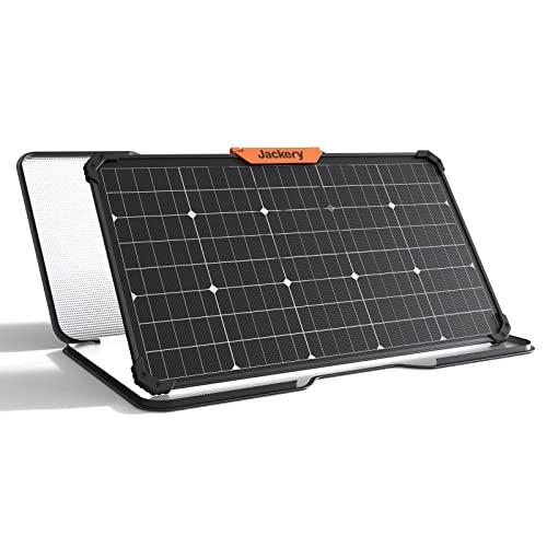 Jackery SolarSaga 80 ソーラーパネル 両面発電 太陽光パネル 80W ソーラーチ...