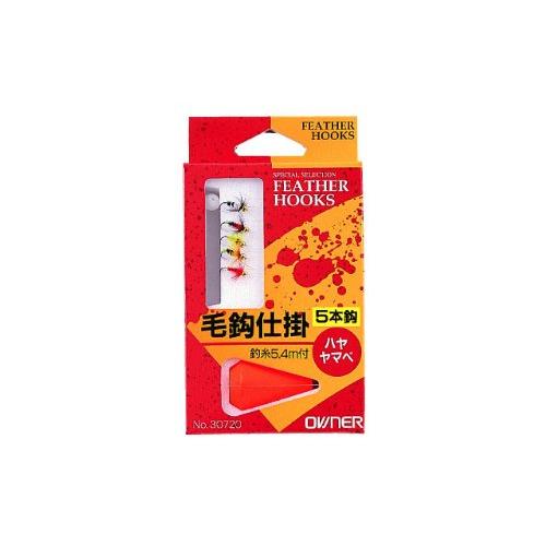 OWNER(オーナー) 仕掛け ハヤ・ヤマベ毛鈎仕掛 5本 5.4m R-720