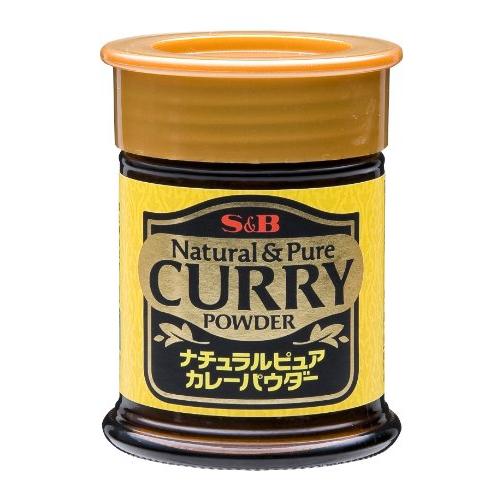 S&amp;B ナチュラルピュアカレーパウダー 30g