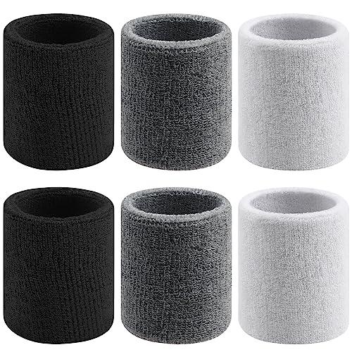 CINECE リストバンド スポーツ用 アウトドア タオル生地 通気性 伸縮性 吸汗 手首保護 野球...