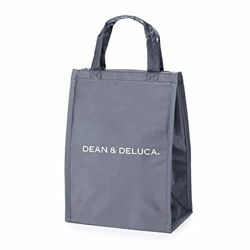 DEAN&amp;DELUCA クーラーバッグ グレーM 保冷バッグ ファスナー付き コンパクト お弁当 ラ...