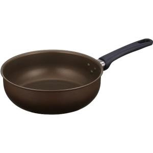 サーモス デュラブルシリーズ 炒め鍋 24cm ダークブラウン ガス火専用 KFL-024D DBW
