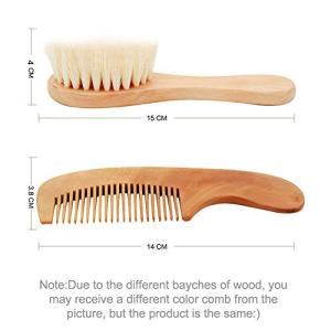 Kingsie ベビー ヘアブラシ コーム 2...の詳細画像1