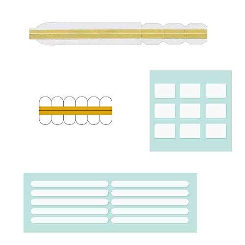 粘着力強化版 多セットあり YMYWorld パソコンフィルター用装着具 (タブ：2種類＋固定用シー...