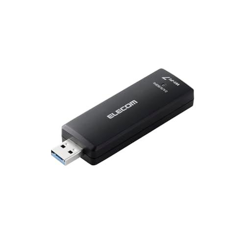 エレコム Wi-Fi7 無線LANアダプタ 2880 + 2880 + 688Mbps USB3.0...