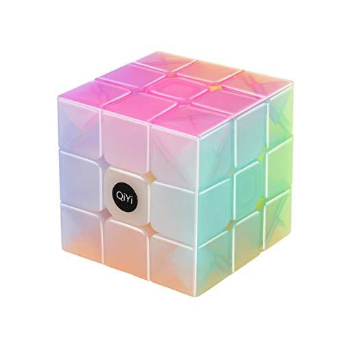 QiYi Warrior Magic Cube 魔方 (日本語6面完成攻略書) 3x3x3 競技専用...