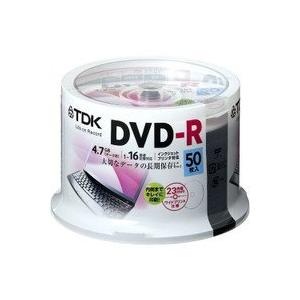 TDK DR47PWC50PB | データ用DVD-R 50枚 16倍速 4.7GB スピンドルケー...