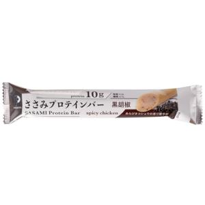 丸善 PROFITささみプロテインバー 黒胡椒 60g×12袋