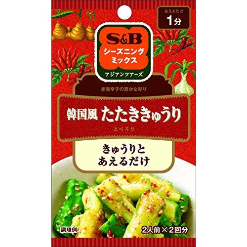 S&amp;Bシーズニング韓国風たたききゅうり11g×10個