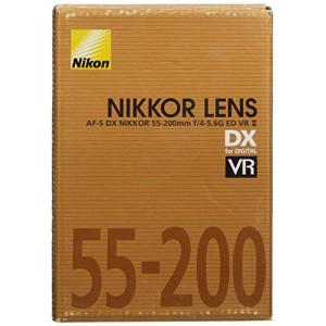 Nikon 望遠ズームレンズ AF-S DX NIKKOR 55-200mm f/4-5.6G ED VR II ニコンDXフォーマット用 AF｜tamari-do
