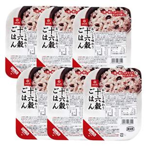 はくばくおいしさ味わう十六穀ごはん無菌パック6食 : たまり堂 - 通販
