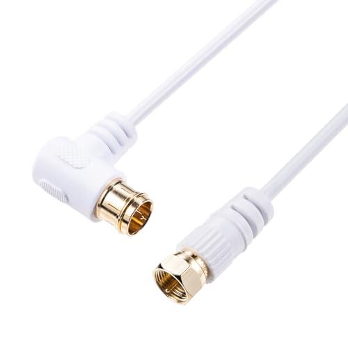 サンワダイレクト アンテナケーブル 7m 極細 4K/8K/BS/CS/地デジ対応 S-2.5C-F...