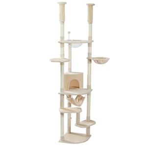 Petio（ペティオ） 猫用タワー necoco キャットリビングタワー クリア