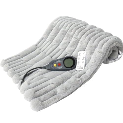 Haikawi 電気ホットマット 60x80cm 一人用 ホットカーペット タイマー機能付き 電気座...