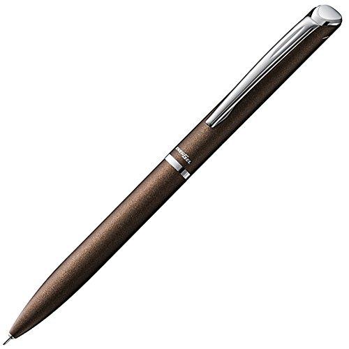 ぺんてる ゲルインキボールペン エナージェルフィログラフィ BLN2005E 0.5mm ブラウン軸