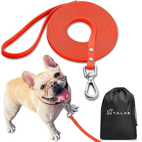 T.A.L.D.Bドッグトレーナー推薦 リード 犬 ロングリード 犬しつけ用 丈夫 PVC素材 水を...