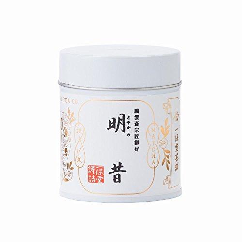 一保堂茶舗 抹茶 明昔40g缶