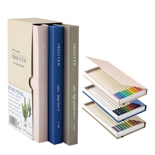 トンボ鉛筆 色鉛筆 30色 (ブック型) 色辞典 第二集 (表現をより豊かにする30色) CI-RT...