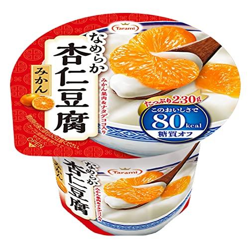 たらみ なめらか杏仁豆腐 みかん 80kcal 230g×6個