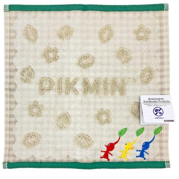 丸眞 ハンカチ ピクミンマーチ ピクミンマーチ 綿 抗菌 防臭 ふわふわ 4485015100
