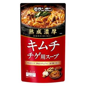 モランボン 熟成濃厚キムチチゲ用スープ 750g ×10袋｜tamari-do