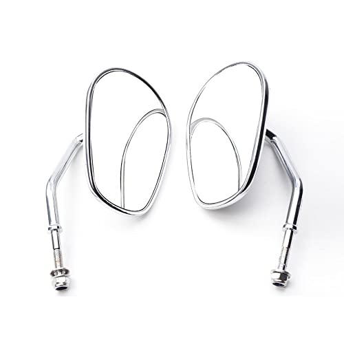 HANSWD for ハーレーXL883 XL1200 SPORTSTER 8mm クロームバックミ...