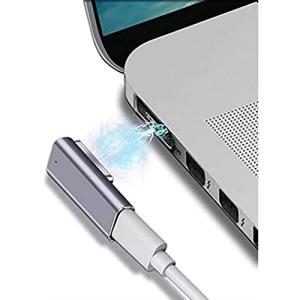 Sisyphy USB-C to Magsafe2 マグセーフ2 磁気充電アダプター MacBook Air Pro T-Tip互換 変換 PD｜tamari-do