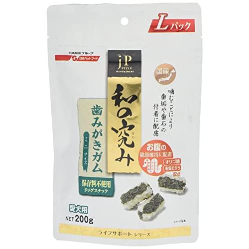 ジェーピースタイル 犬用おやつ JPスタイル 和の究み 歯みがきガム ミニ 国産  200g